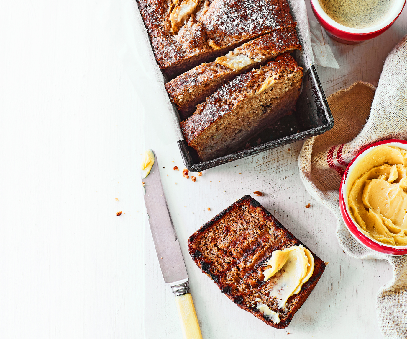 Feijoa and cinnamon breakfast bread